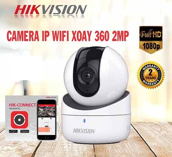 Camera IP Wifi HIKVISION DS-2CV2Q21FD-IW Full HD 1080P, Quay 360 Độ, Đàm Thoại 2 Chiều